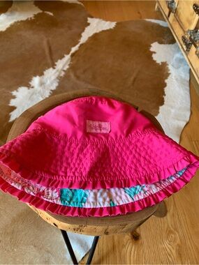 PICK ANY 3 ITEMS FOR $10 - UVSKINZ Hot Pink Reversible Kids Sun Hat